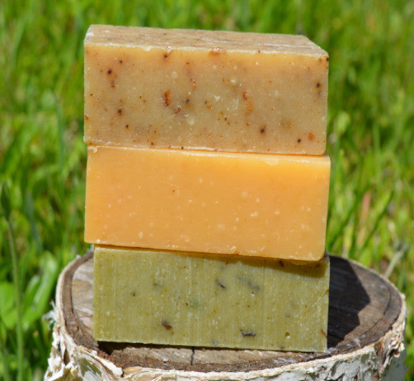 Organic bar soaps set